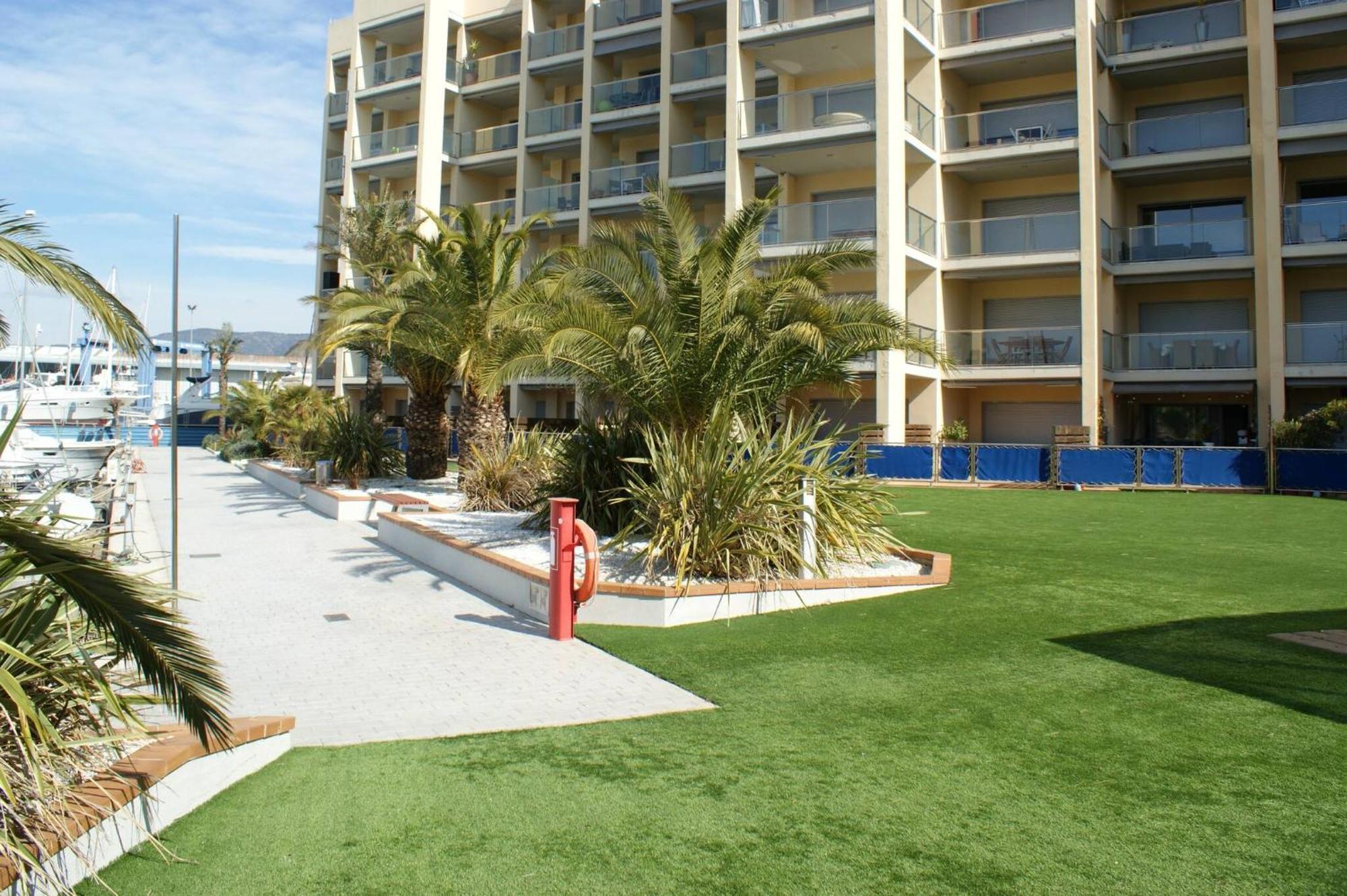 Precioso Piso Con Vista Al Canal Y Piscina En Roses Av-69 Exterior foto